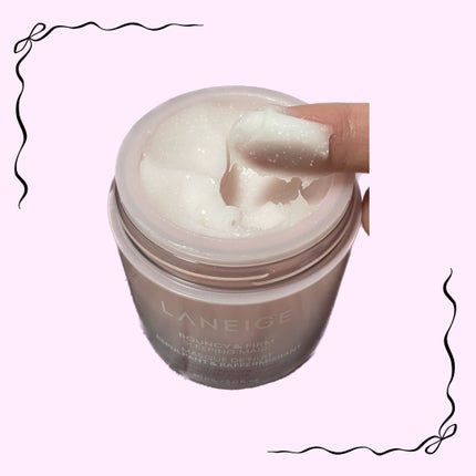 バウンシースリーピングマスク/LANEIGE/フェイスクリームを使ったクチコミ(2枚目)