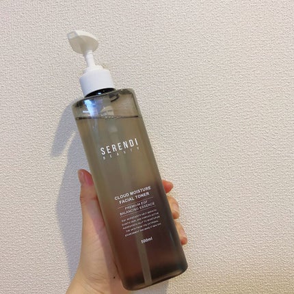 CLOUD MOISTURE FACIAL TONER/SERENDI BEAUTY/化粧水を使ったクチコミ(1枚目)