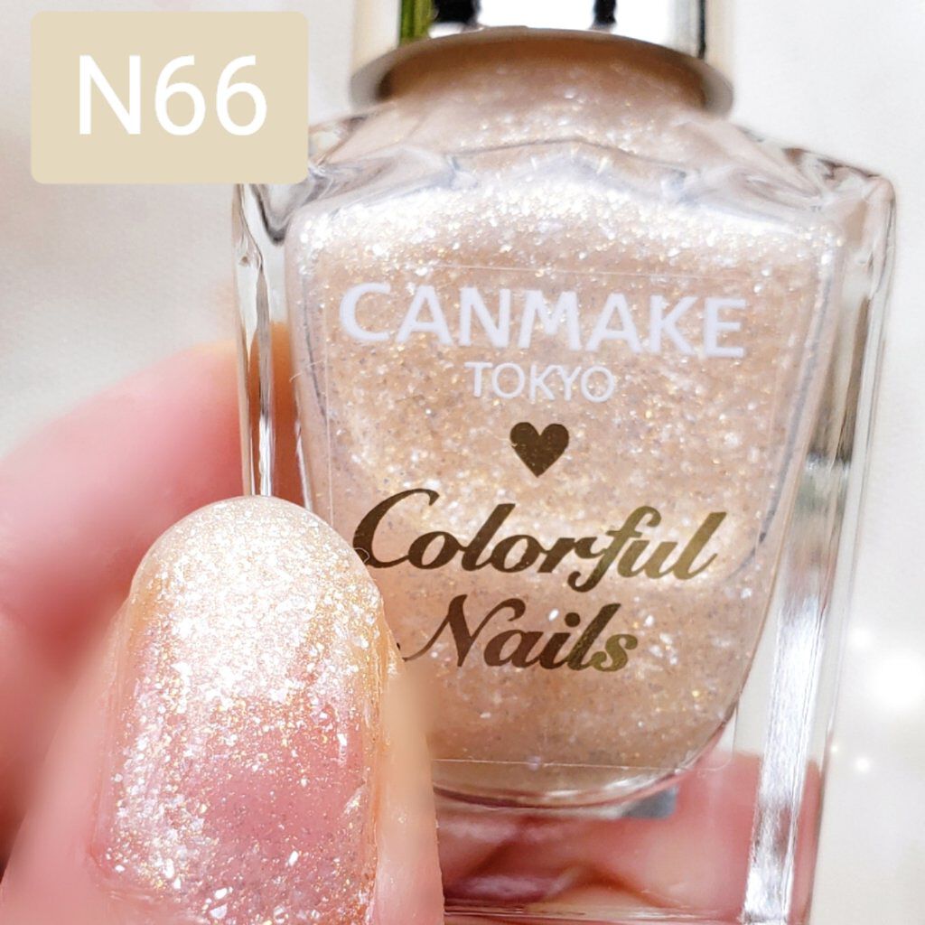 カラフルネイルズ/キャンメイク/マニキュアを使ったクチコミ(2枚目)