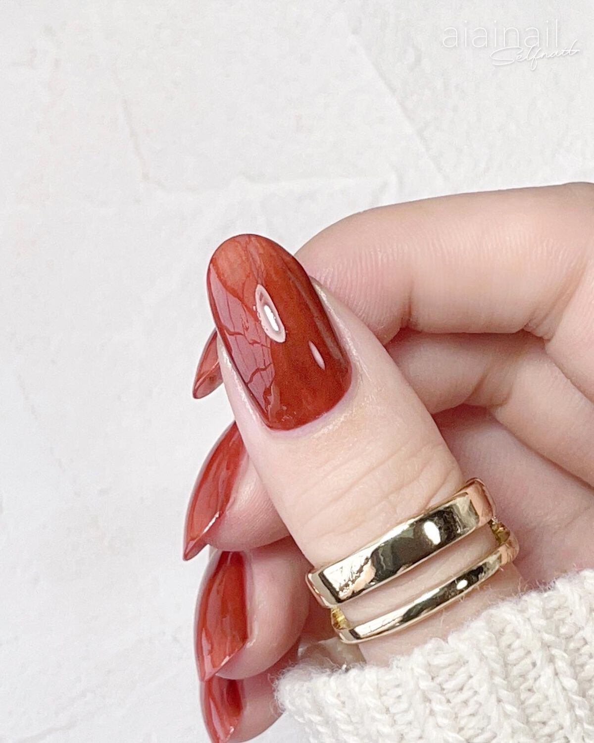 シェルズコート ラズベリーレッド/nail for all/マニキュアを使ったクチコミ（3枚目）