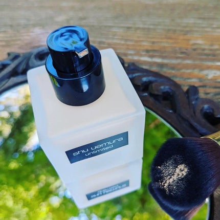 アンリミテッド グロー フルイド/shu uemura/リキッドファンデーションを使ったクチコミ(1枚目)