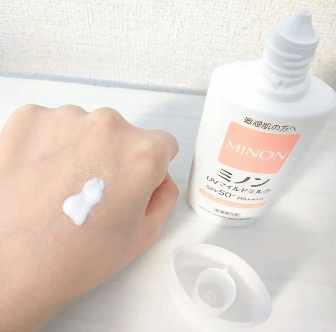 るか・フォロバします💕 on LIPS 「#PR#ミノン昔から肌が弱いのが悩み🥲今使ってる日焼け止めはミ..」(2枚目)