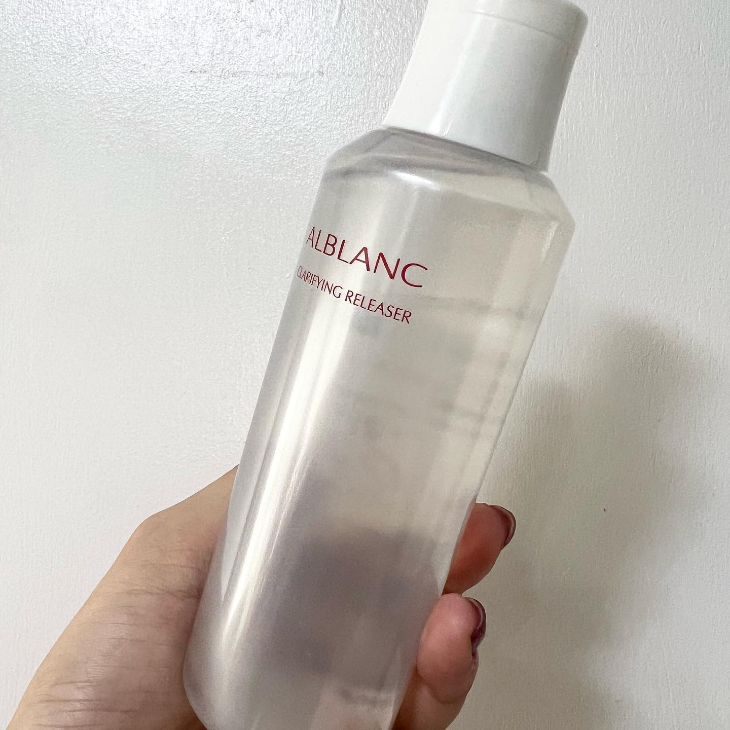 クラリファイイング リリーサー/ALBLANC/クレンジングウォーターを使ったクチコミ（2枚目）