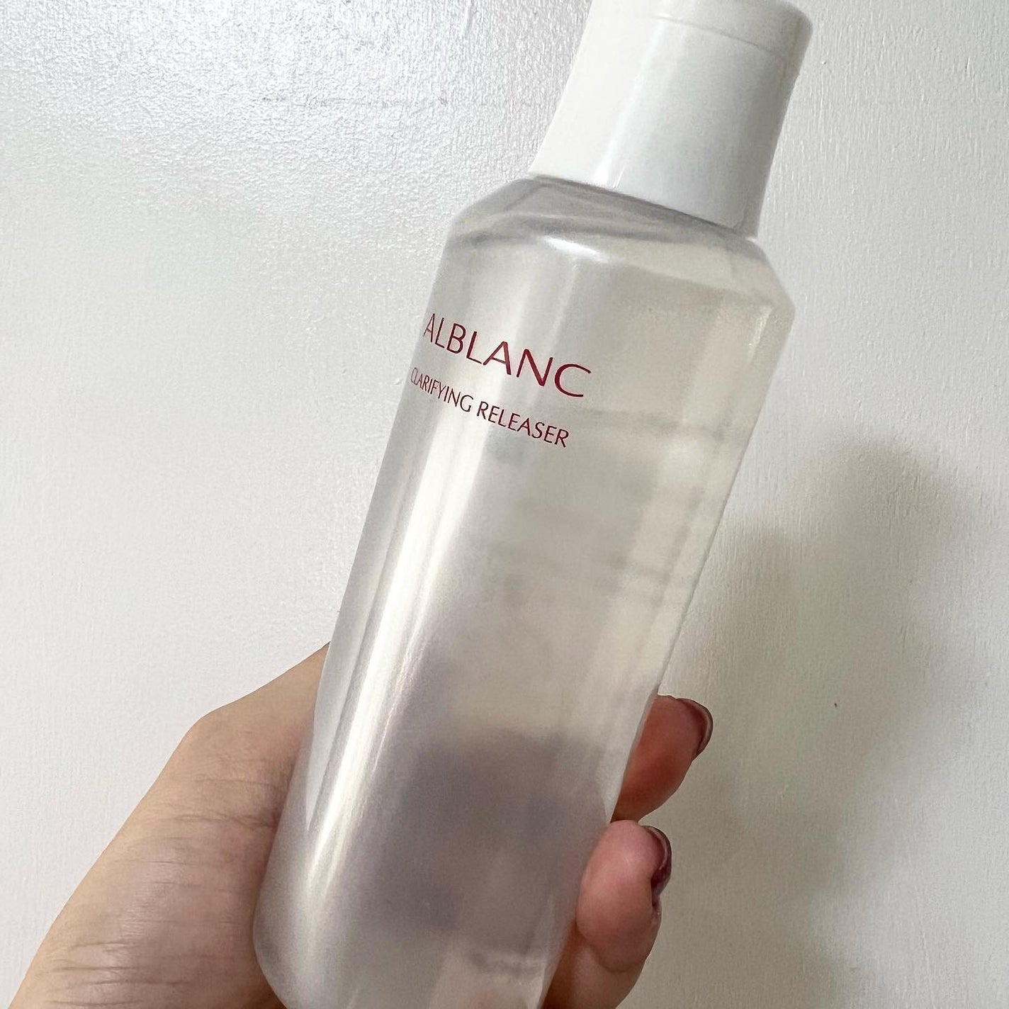 クラリファイイング リリーサー/ALBLANC/クレンジングウォーターを使ったクチコミ(2枚目)
