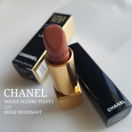 ルージュ アリュール ヴェルヴェット/CHANEL/口紅を使ったクチコミ(1枚目)