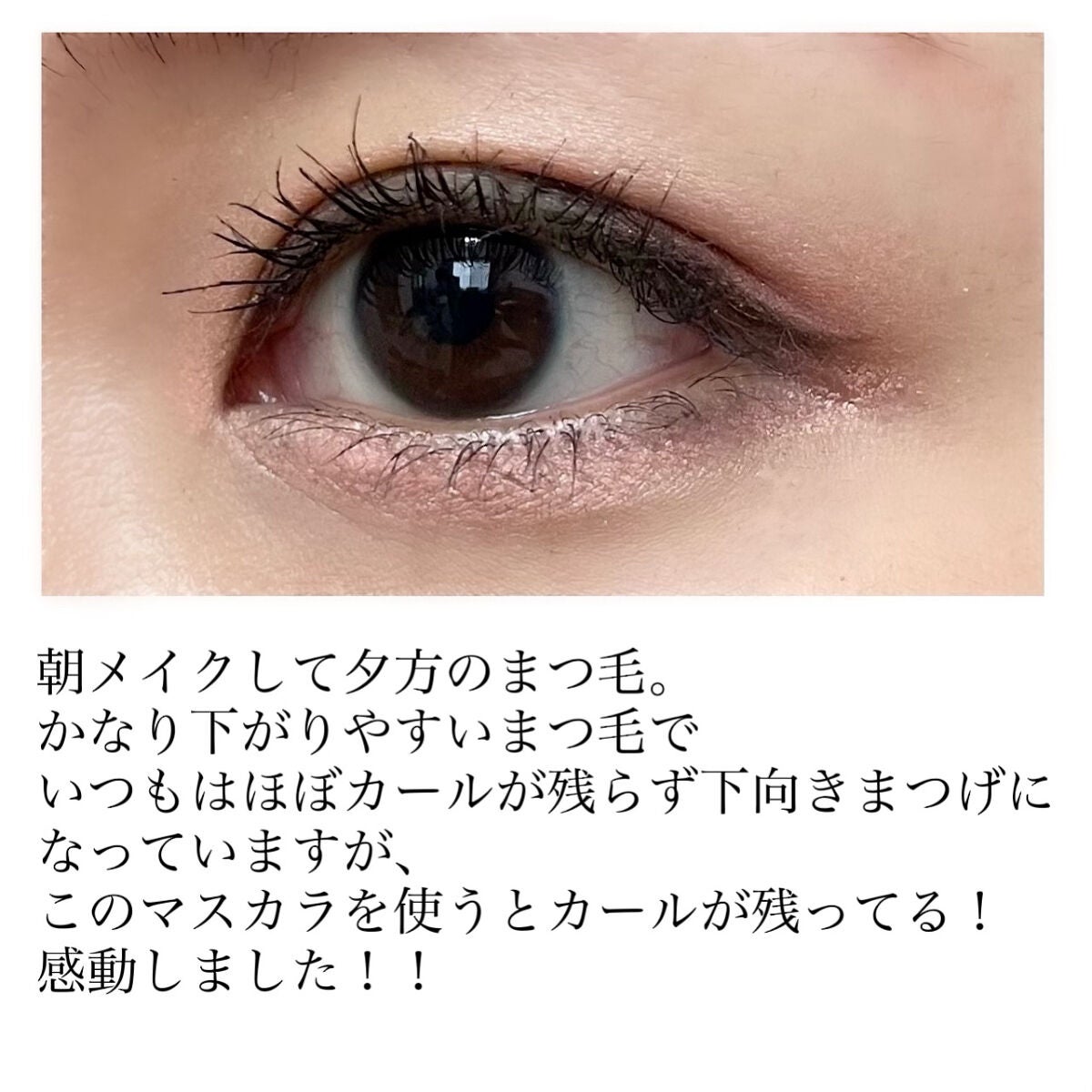 MD インスパイアロングラッシュ カーリングマスカラ/mude./マスカラを使ったクチコミ(3枚目)