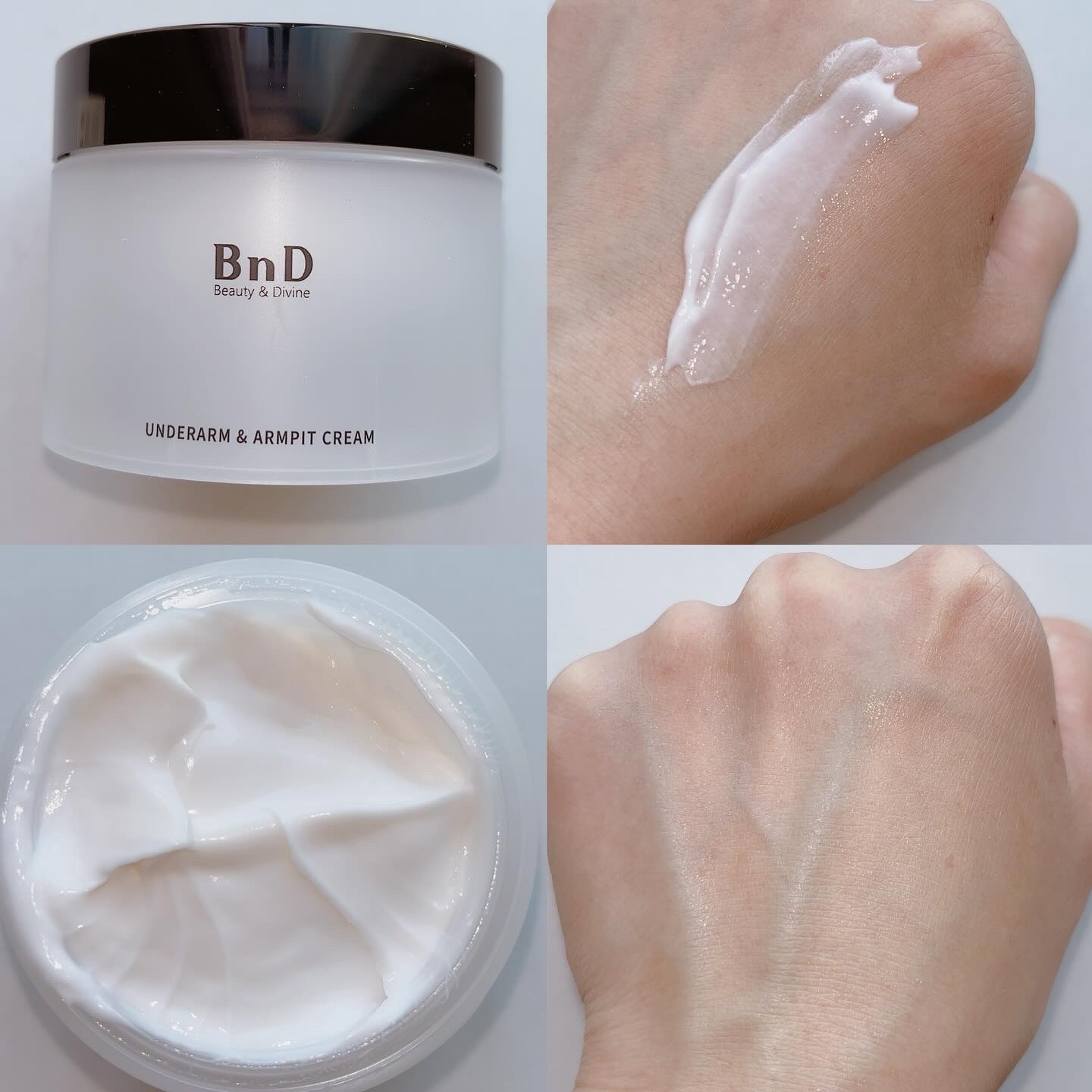 BnDアンダーアームクリーム(ボディクリーム)/BnD/デリケートゾーンケアを使ったクチコミ（2枚目）