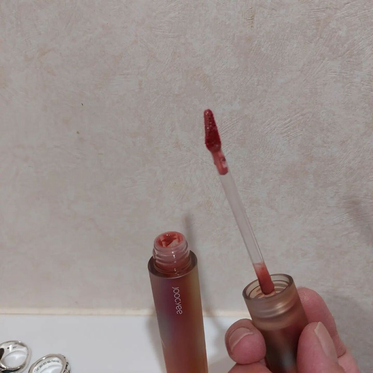 フルーツミラーリップグロス/Joocyee/リップグロスを使ったクチコミ（2枚目）