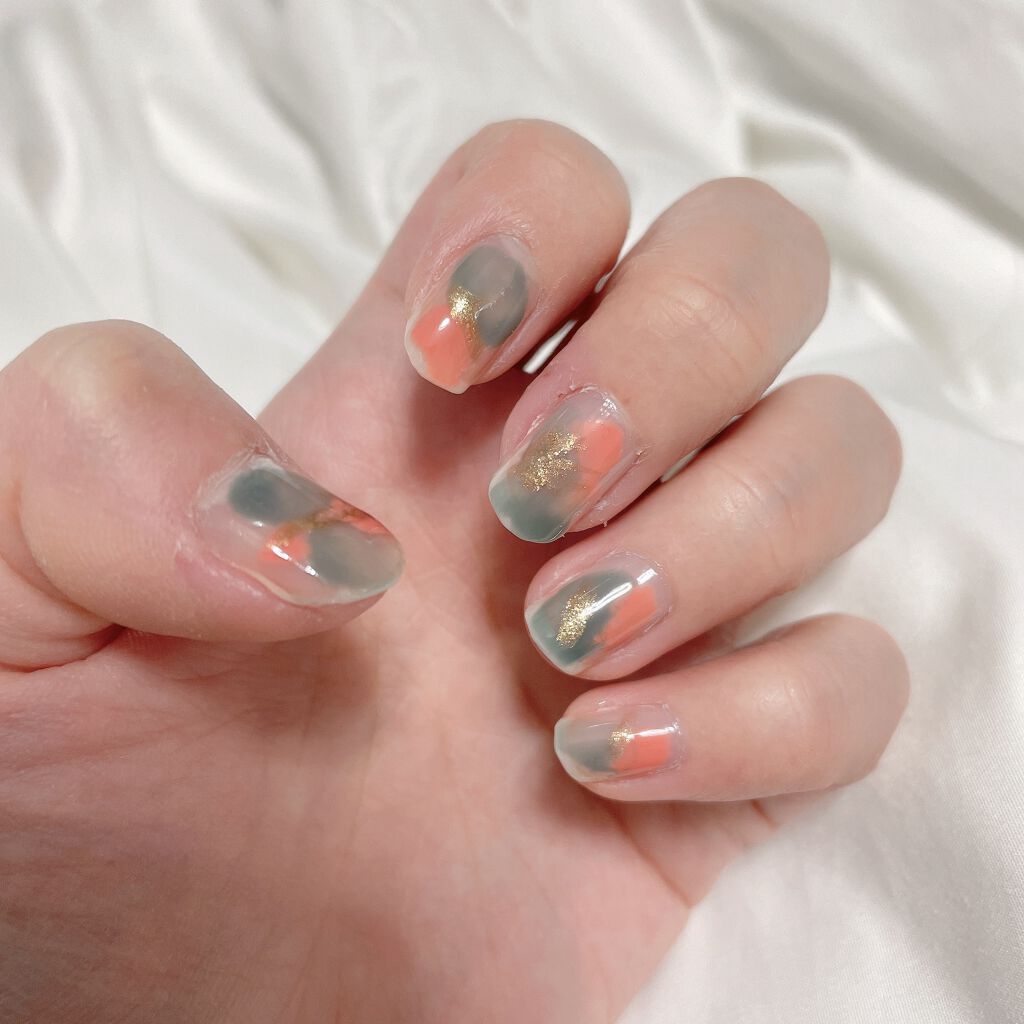 ネイル エナメル 細筆タイプ/ちふれ/マニキュアを使ったクチコミ（2枚目）