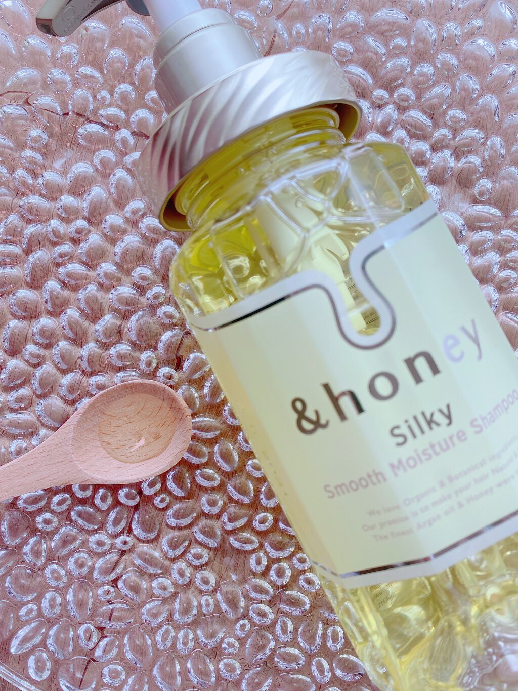 シルキー スムースモイスチャー シャンプー 1.0/ヘアトリートメント 2.0/&honey/市販シャンプーを使ったクチコミ(3枚目)