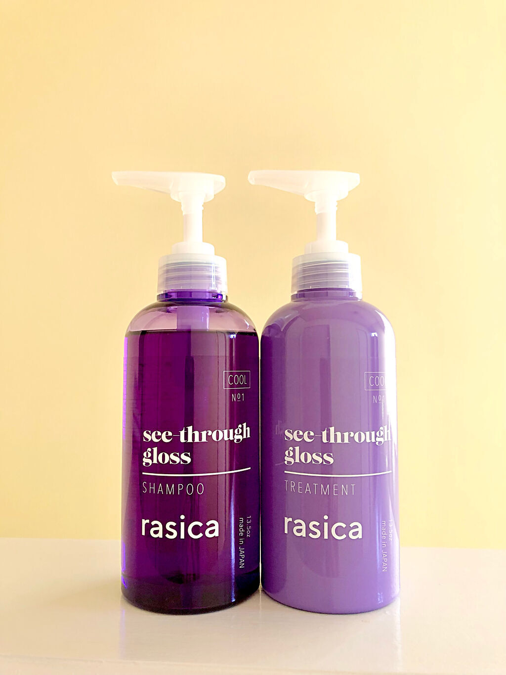 シースルーグロスシャンプー／トリートメント/rasica/市販シャンプーを使ったクチコミ（1枚目）