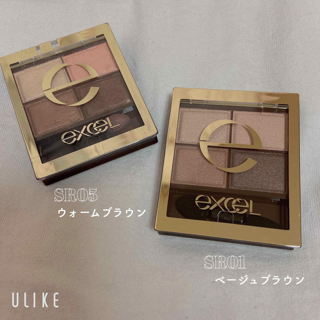 スキニーリッチシャドウ/excel/アイシャドウパレットを使ったクチコミ（1枚目）