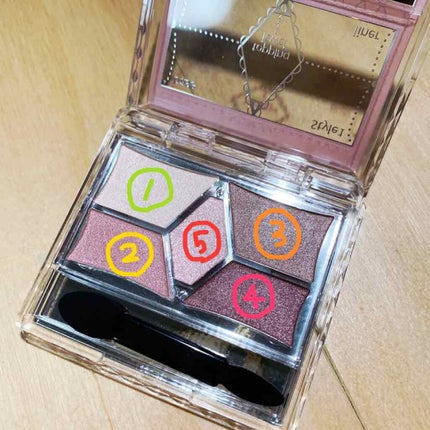 【旧品】パーフェクトスタイリストアイズ/キャンメイク/アイシャドウパレットを使ったクチコミ(2枚目)