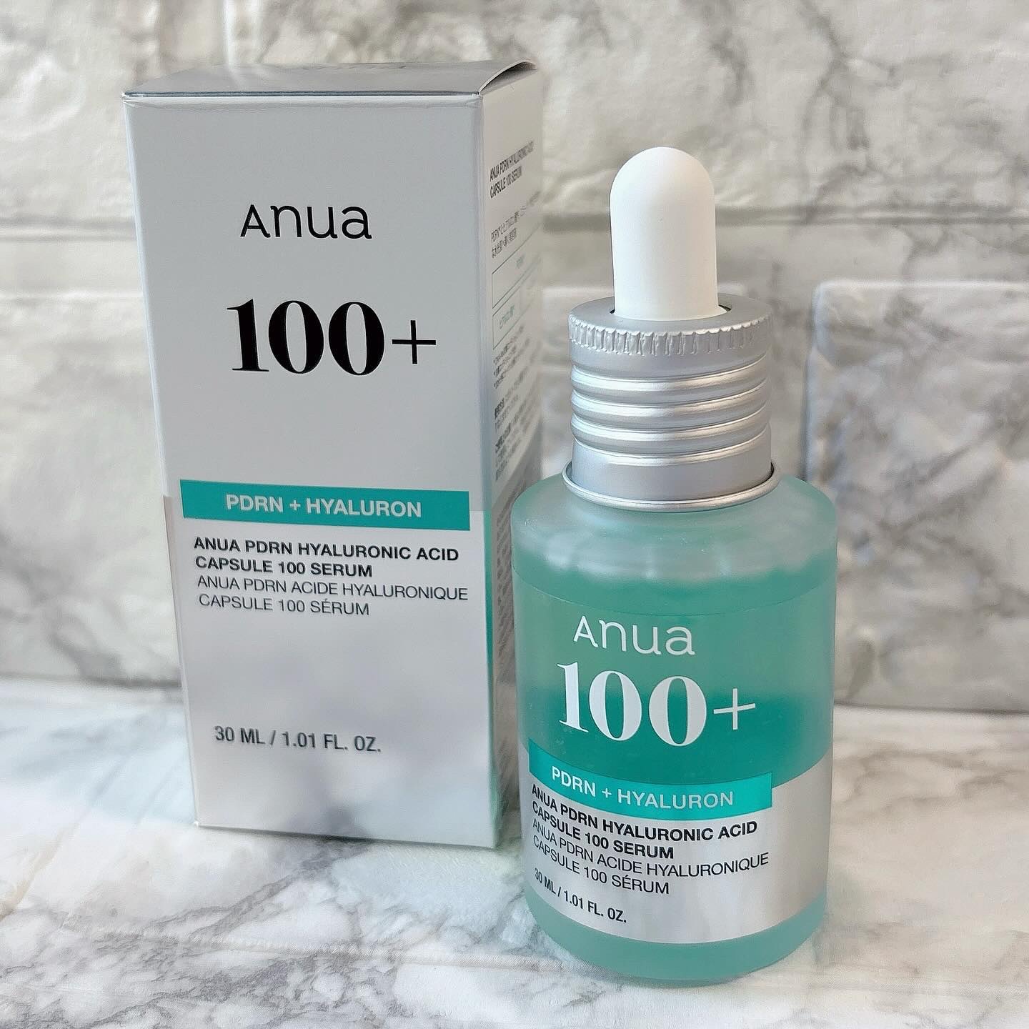 PDRNヒアルロン酸カプセル100セラム/Anua/美容液を使ったクチコミ（2枚目）