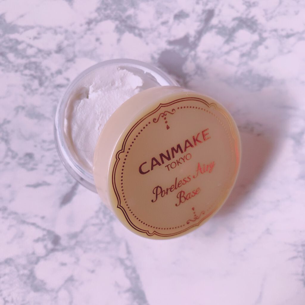 ポアレスエアリーベース/キャンメイク/化粧下地を使ったクチコミ（2枚目）