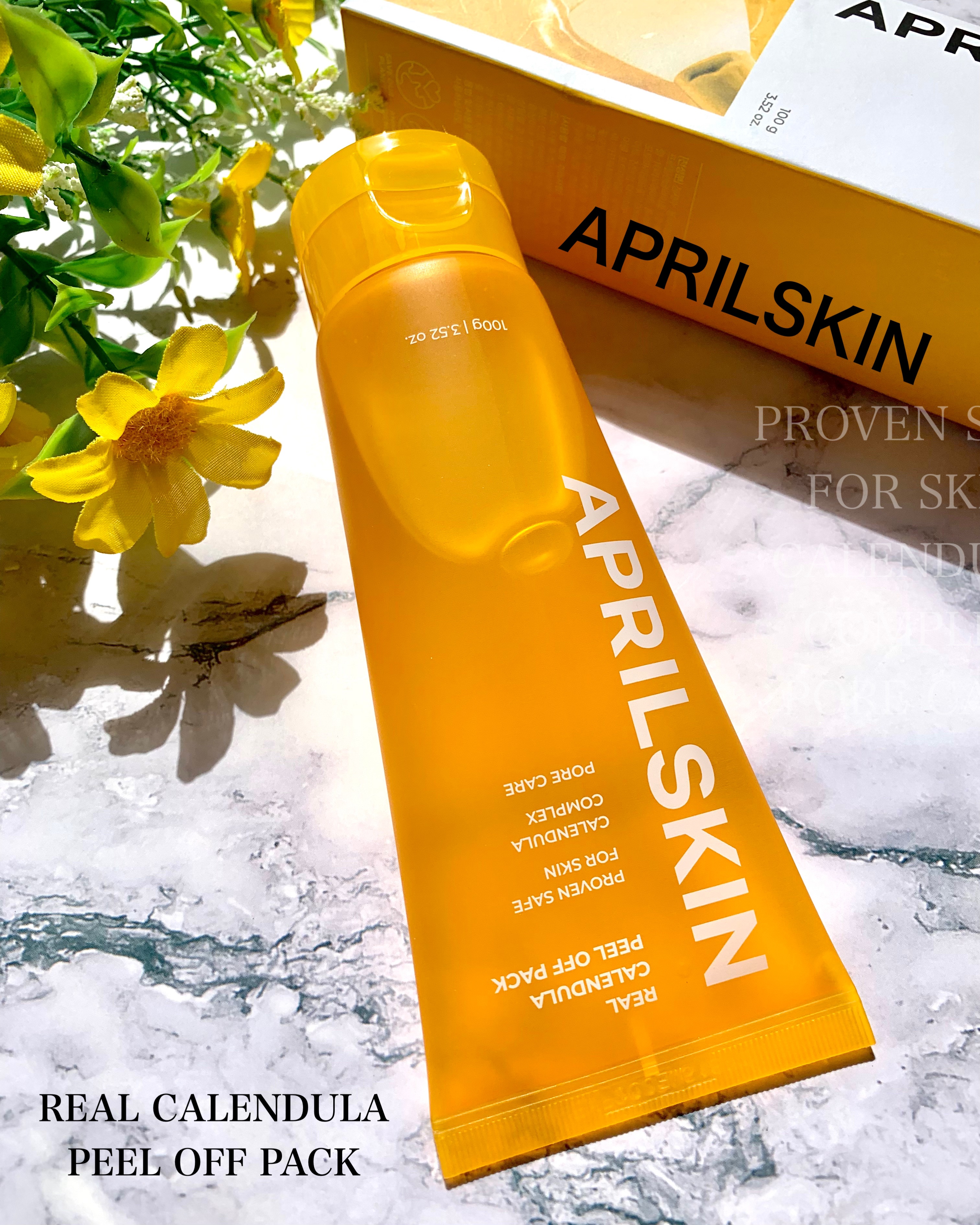 リアルカレンデュラピールオフパック/APRILSKIN/シートマスク・パックを使ったクチコミ（1枚目）