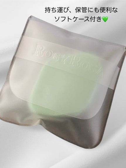 シフォンタッチスポンジN ダイヤ型 3P MG/ロージーローザ/パフ・スポンジを使ったクチコミ(4枚目)