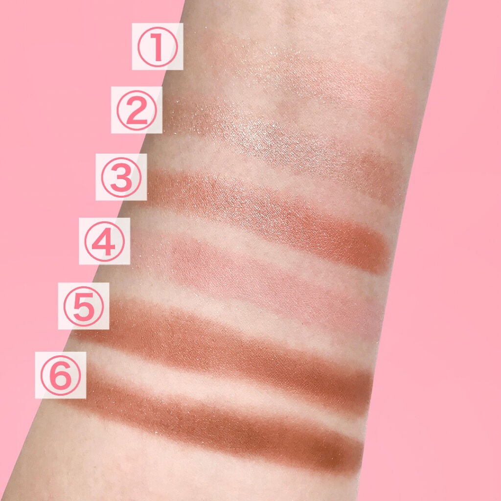 アイ ヴィーガン シアーパレット/AMUSE/アイシャドウパレットを使ったクチコミ(4枚目)