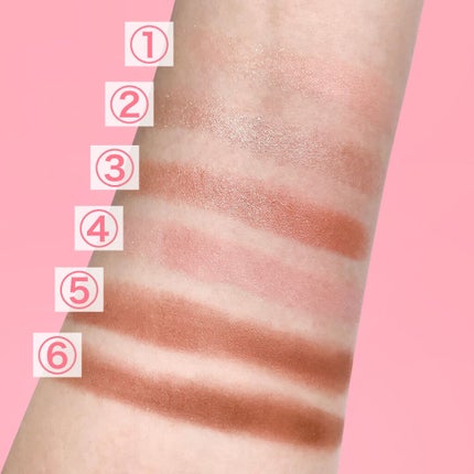 アイ ヴィーガン シアーパレット/AMUSE/アイシャドウパレットを使ったクチコミ(4枚目)