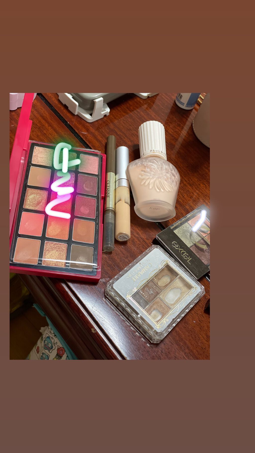 プレイカラーアイパレット ベストラブ/ETUDE/アイシャドウパレットを使ったクチコミ（2枚目）