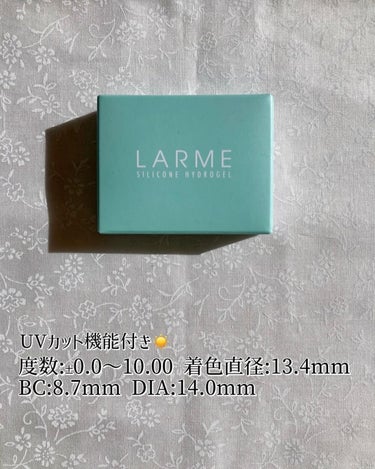 LARME SILICONE HYDROAEL/LARME/カラーコンタクトレンズを使ったクチコミ（2枚目）