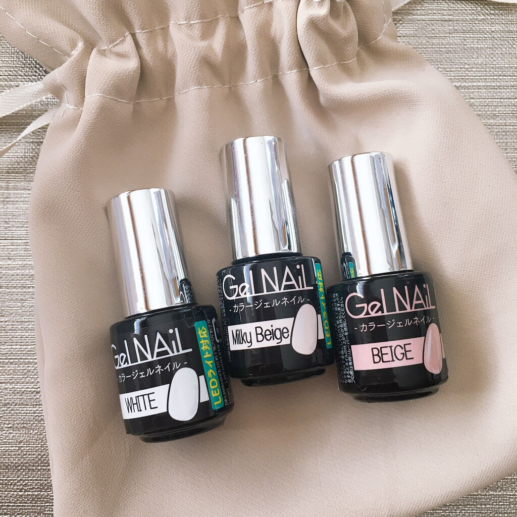 ジェルネイル（ライト対応）/セリア/ジェルネイルを使ったクチコミ（1枚目）