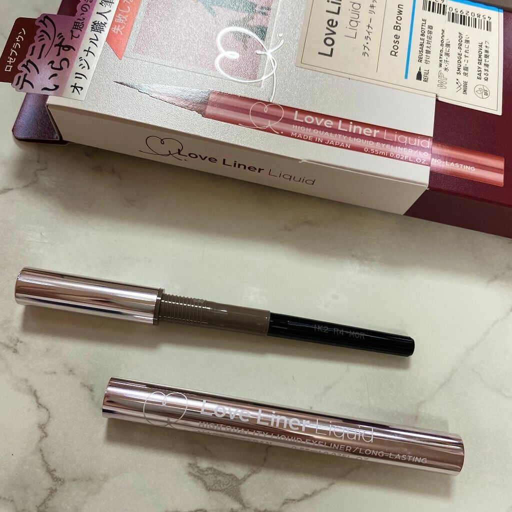 リキッドアイライナーR4/ラブ・ライナー/リキッドアイライナーを使ったクチコミ(4枚目)