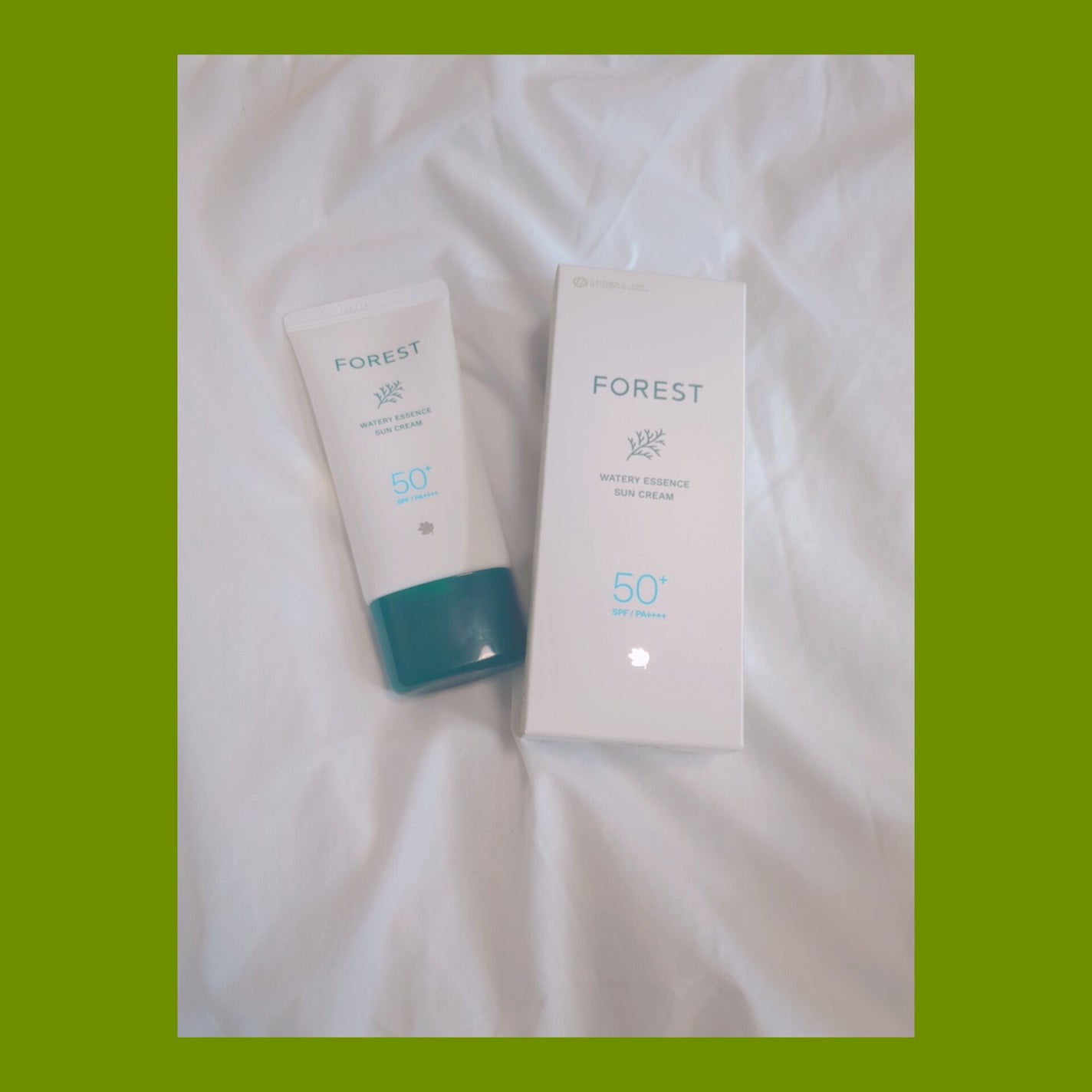 フォレスト エッセンスサンクリーム/FoRest by Greenfinger/日焼け止めローションを使ったクチコミ(1枚目)