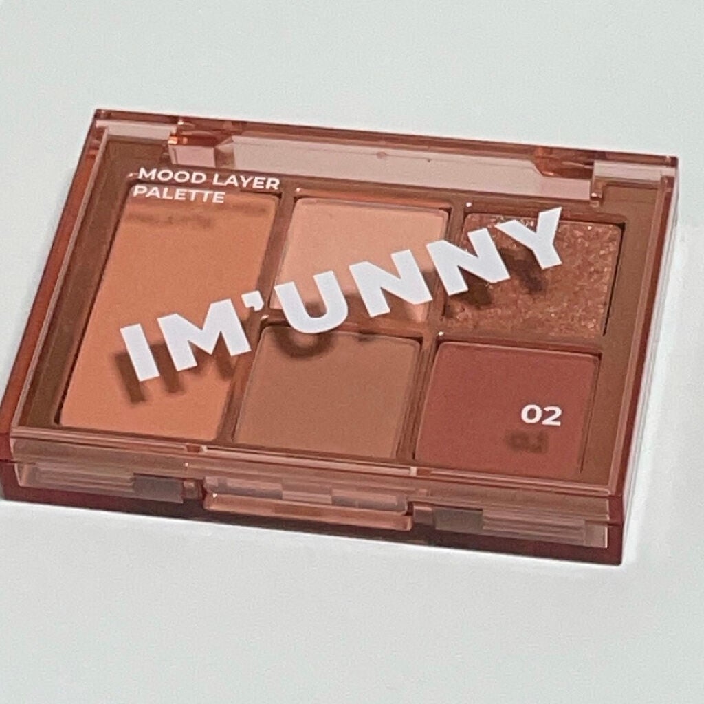 ムードレイヤーパレット/IM UNNY/アイシャドウパレットを使ったクチコミ(1枚目)