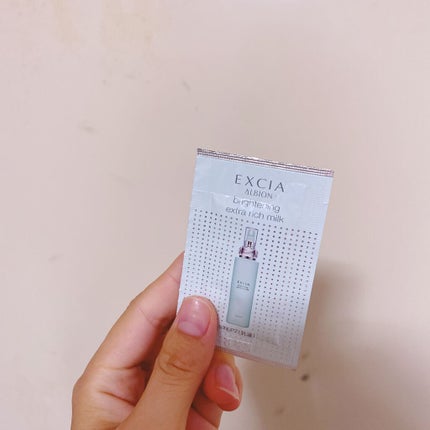 エクシア ブライトニング リッチミルク /ALBION/乳液を使ったクチコミ(1枚目)