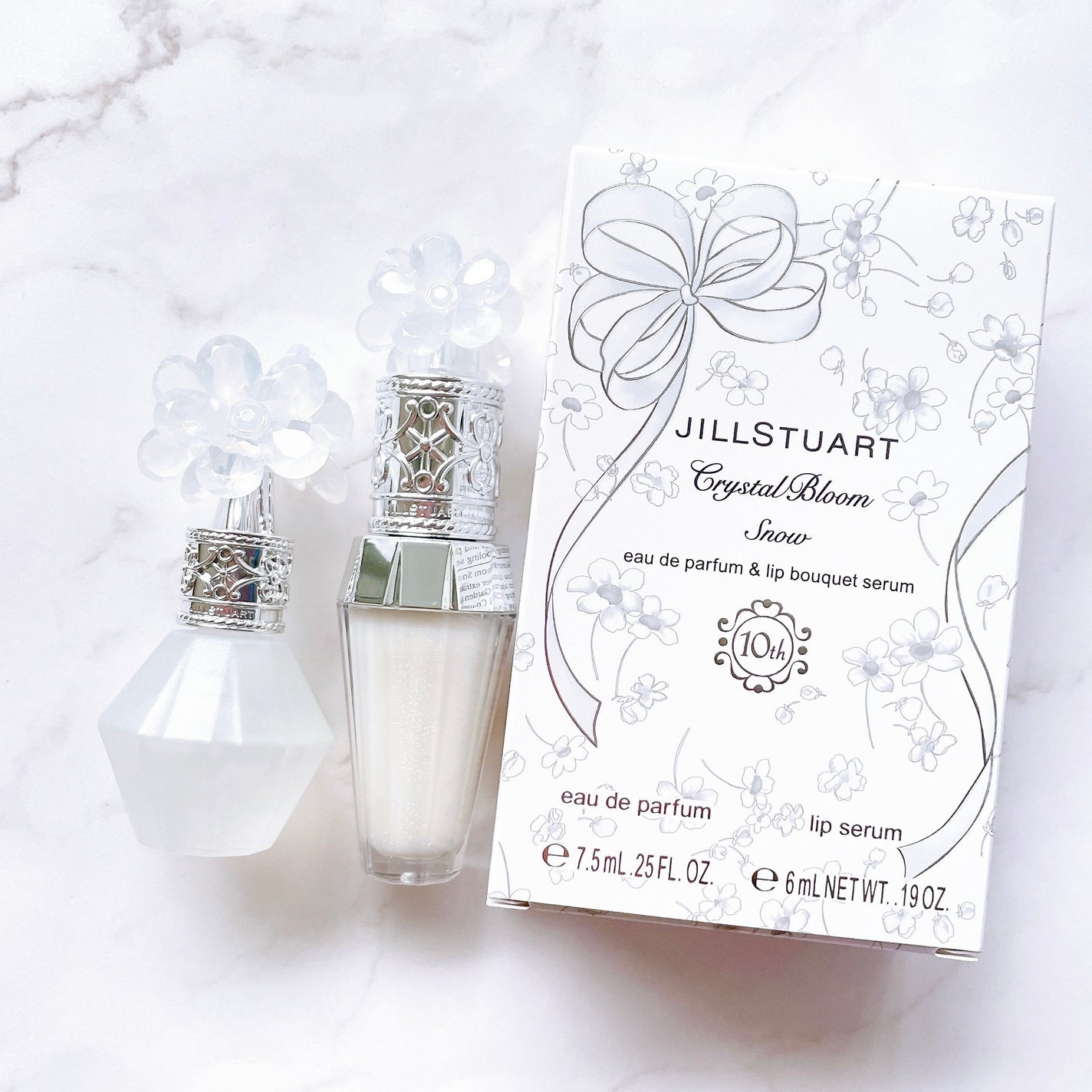 ジルスチュアート クリスタルブルーム スノー オードパルファン & リップブーケ セラム/JILL STUART/その他キットセットを使ったクチコミ(2枚目)