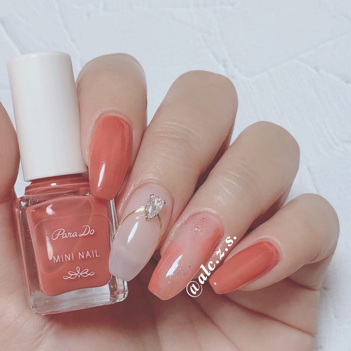 ネイルファンデーション/パラドゥ/マニキュアを使ったクチコミ(2枚目)