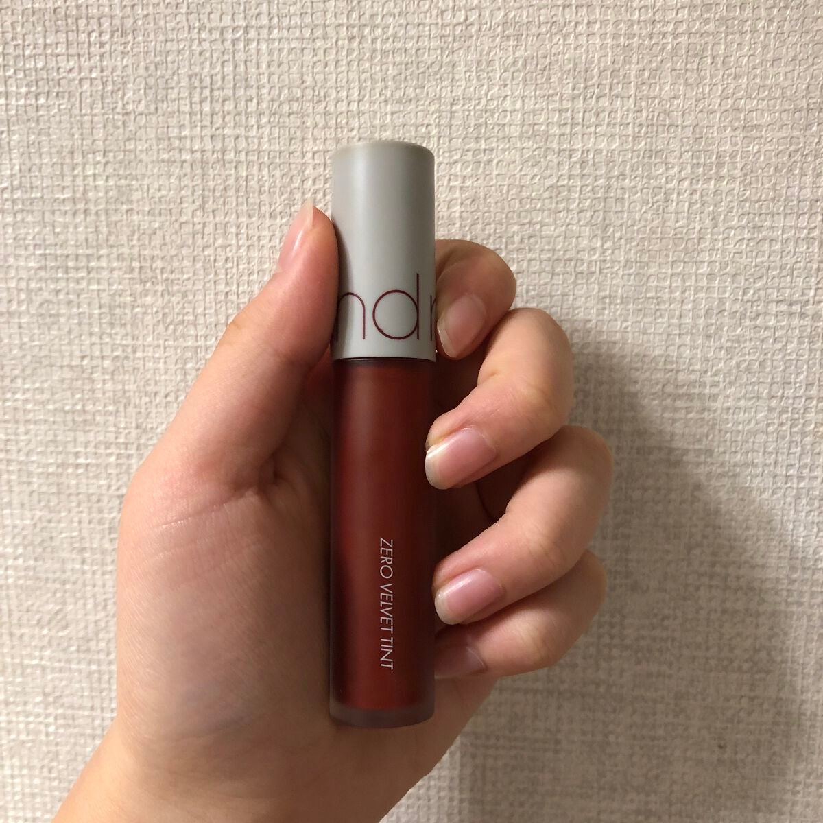 ゼロベルベットティント/rom&nd/リップティントを使ったクチコミ(1枚目)