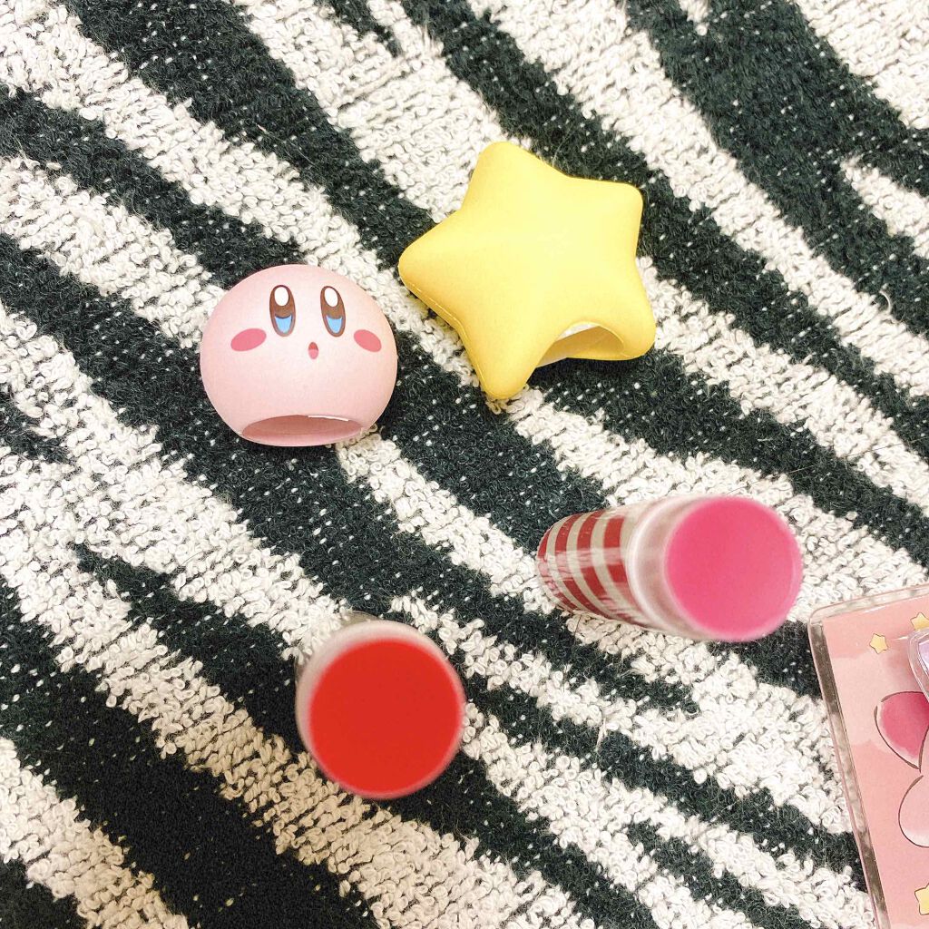 ITS’DEMO×星のカービィ キャップ付きリップクリーム/IT'S DEMO/リップケアを使ったクチコミ（2枚目）