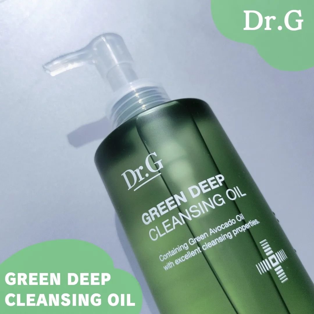 Dr.G グリーンディープクレンジングオイルのクチコミ「#PR #drg
Dr.G様よりご提供いただきました。

Dr.G

\優しい使い心地♪/
▶.....」（1枚目）