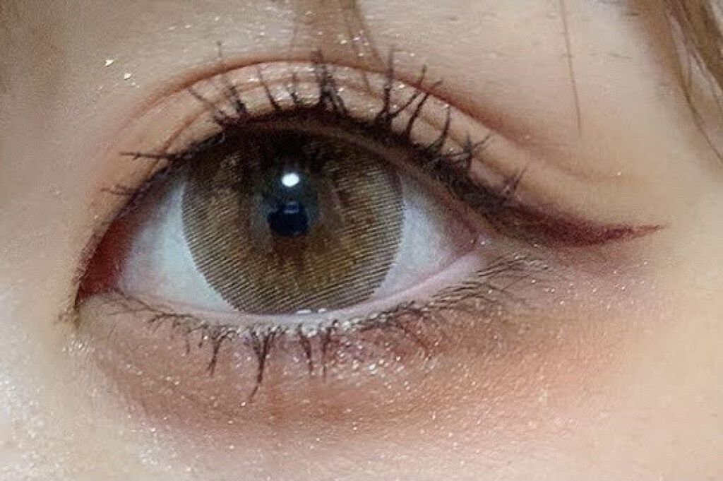 LARME MOISTURE UV(ラルムモイスチャーUV) ハニースウィート/LARME/カラーコンタクトレンズを使ったクチコミ（2枚目）