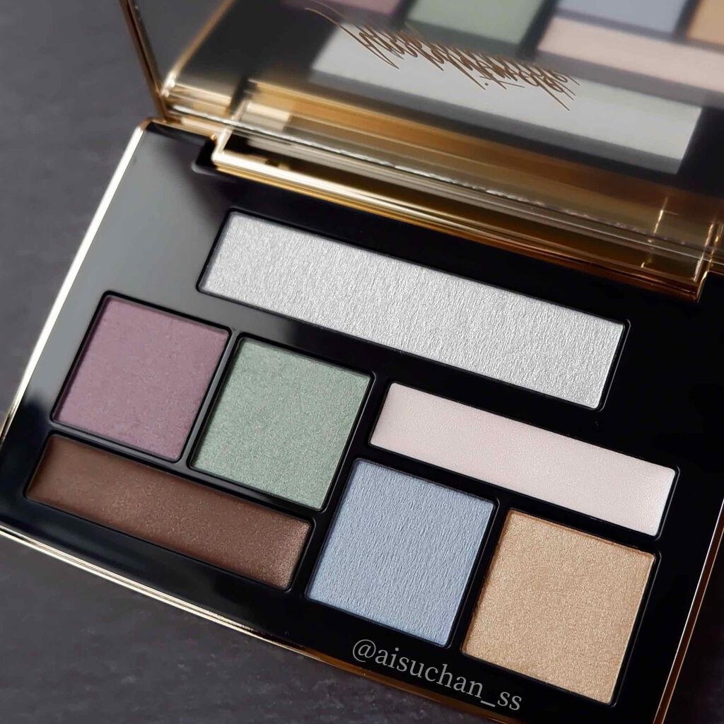 アイカラーパレット ホリデーリミテッド/Amplitude/アイシャドウパレットを使ったクチコミ(4枚目)