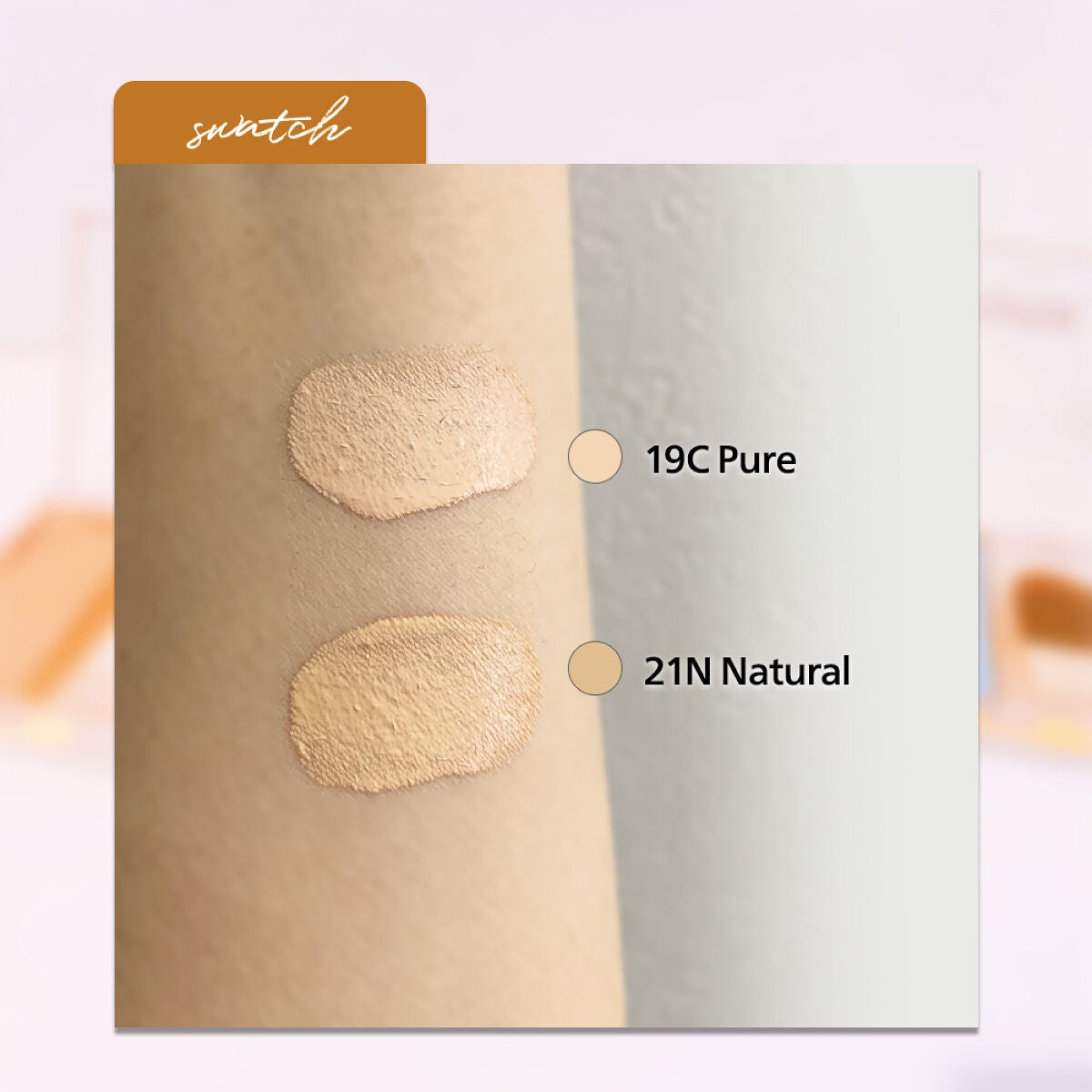 ブルームインカバーフィットクッション/rom&nd/クッションファンデーションを使ったクチコミ(3枚目)