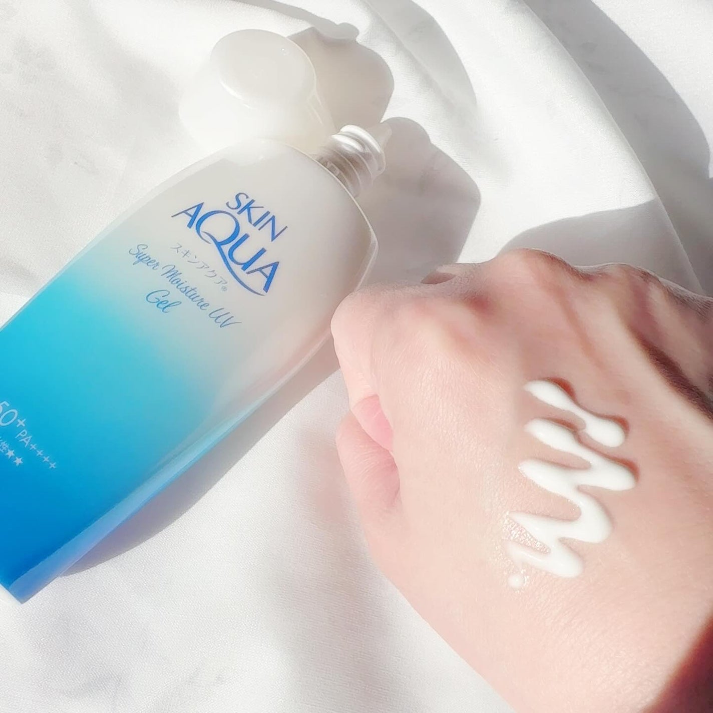 スキンアクア スーパーモイスチャージェル/スキンアクア/日焼け止めジェルを使ったクチコミ(4枚目)