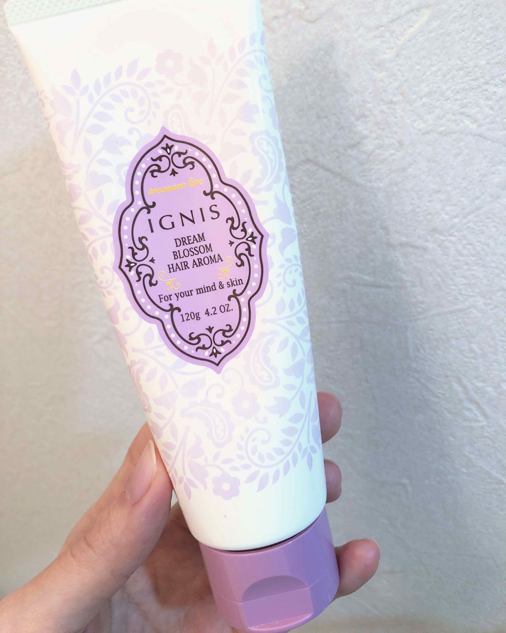 ドリーム ブロッサム ヘアアロマ/IGNIS/ヘアジェルを使ったクチコミ(1枚目)
