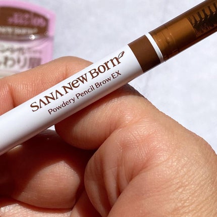パウダリーペンシルブロウEX/サナ ニューボーン/アイブロウペンシルを使ったクチコミ(7枚目)