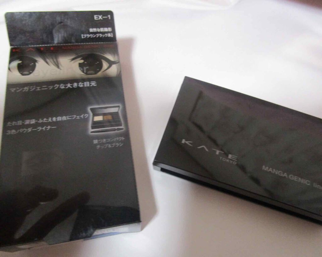 マンガジェニックライナー/KATE/ペンシルアイライナーを使ったクチコミ（1枚目）