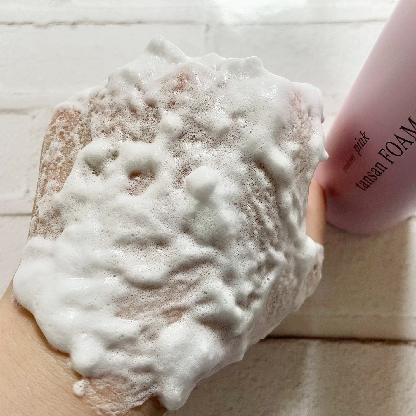 ピンク炭酸フォームパックプラス/プラスキレイ/洗い流すパック・マスクを使ったクチコミ(5枚目)