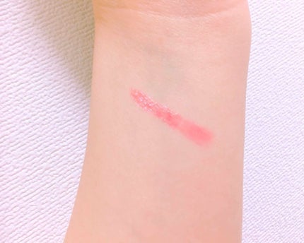 オールインワンルージュ 02 チェリーレッド/リトルレディ リュクス/リップグロスを使ったクチコミ(2枚目)