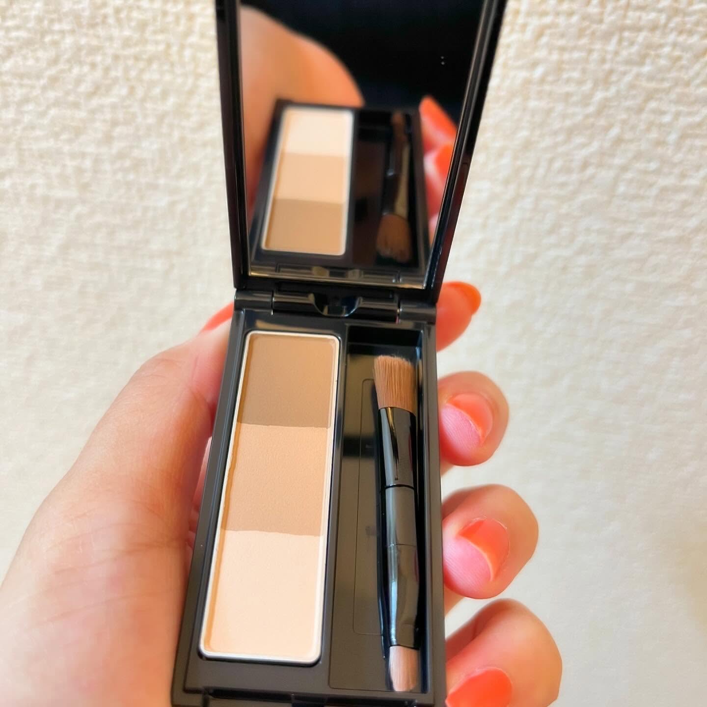 ケイト デザイニングアイブロウ3D/KATE/パウダーアイブロウを使ったクチコミ（3枚目）