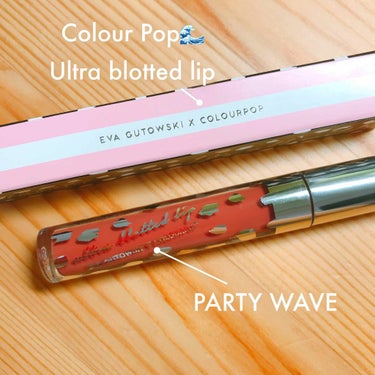 Ultra Blotted Lip/ColourPop/口紅を使ったクチコミ（1枚目）