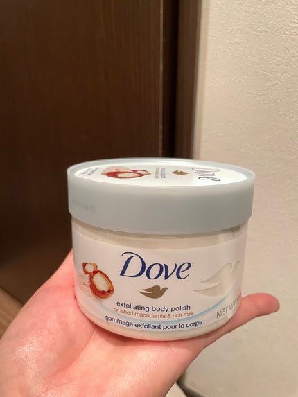 クリーミーボディスクラブ マカダミア&ライスミルク/ダヴ/ボディスクラブを使ったクチコミ(1枚目)
