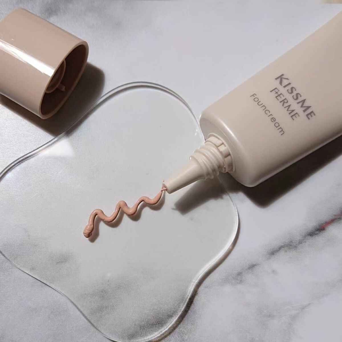 ソフトマットルージュ 03 テンダーピンク/キスミー フェルム/口紅を使ったクチコミ（2枚目）