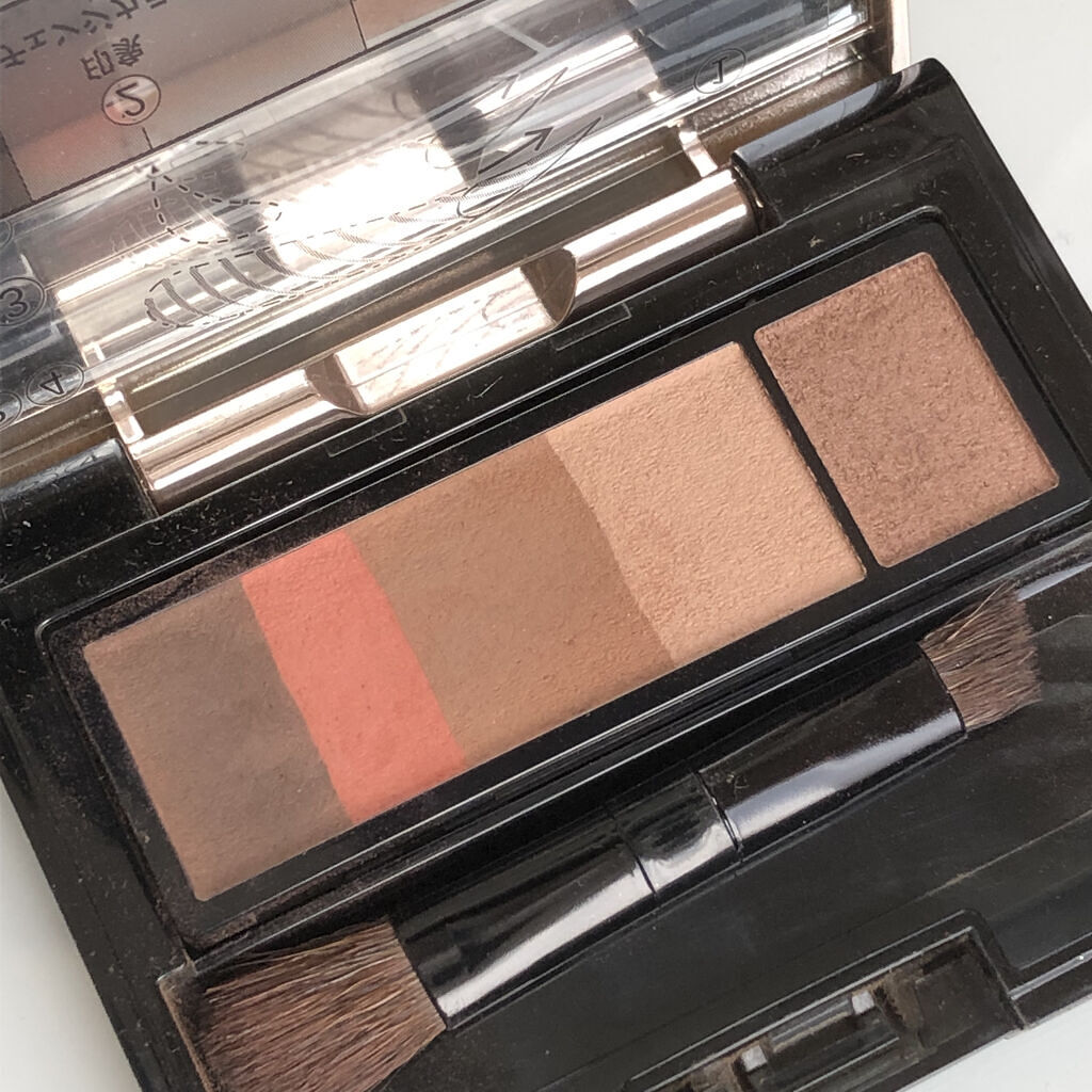 アイブロースタイリング 3D/マキアージュ/パウダーアイブロウを使ったクチコミ（2枚目）