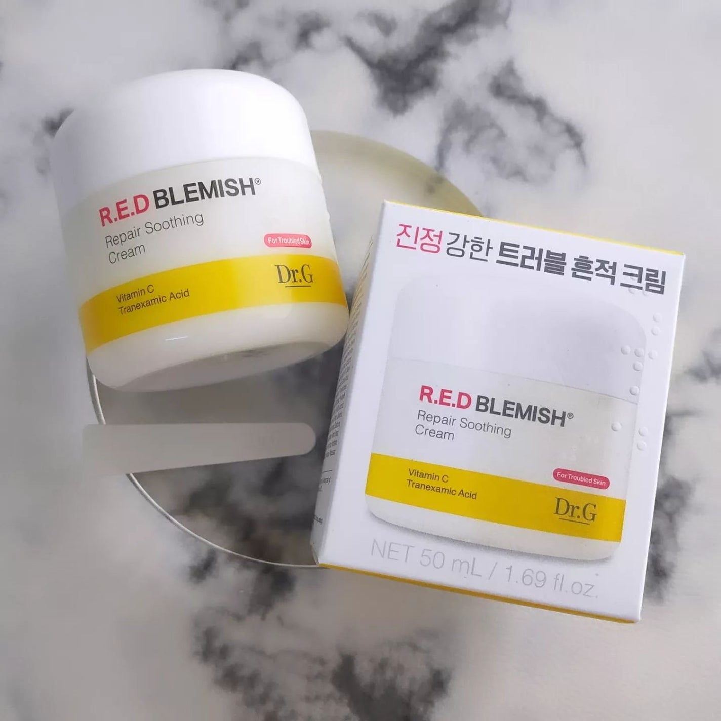 レッドブレミッシュ リペアスージングクリーム/Dr.G/フェイスクリームを使ったクチコミ(2枚目)